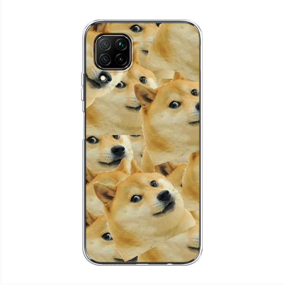 

Чехол Awog на Huawei Nova 6 SE "Собака-подозревака фон", Желтый;черный, 611750-9