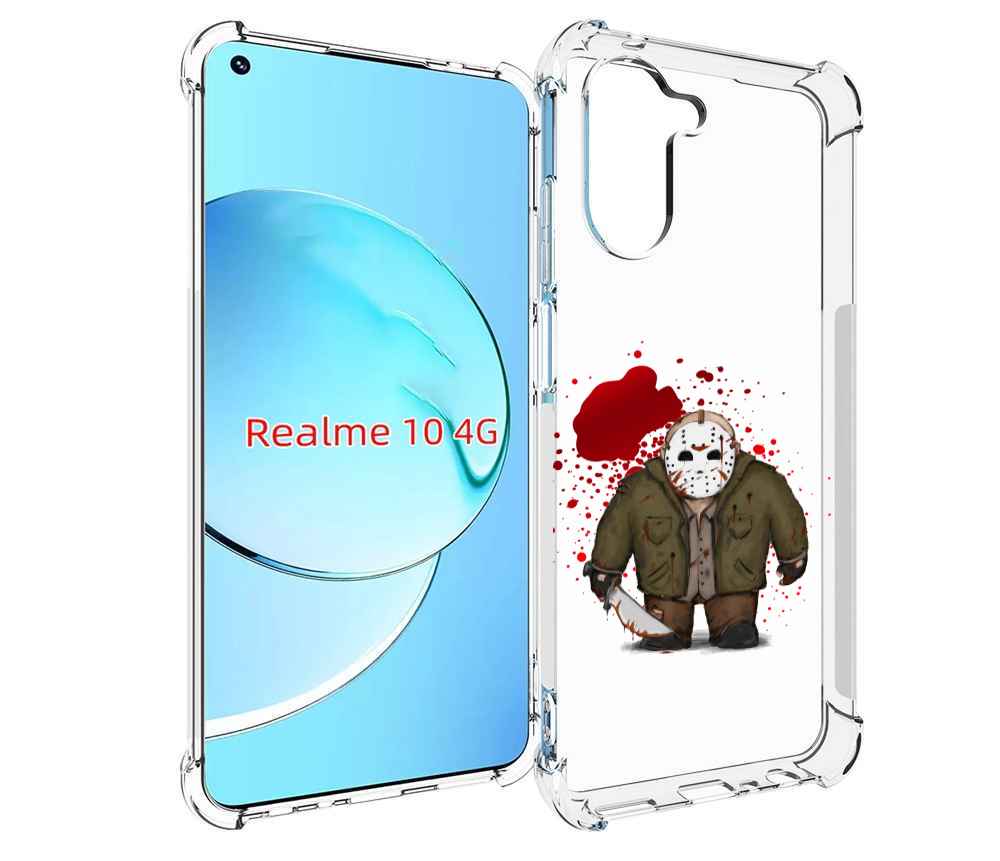 

Чехол MyPads джейсон для Realme 10, Прозрачный, Tocco