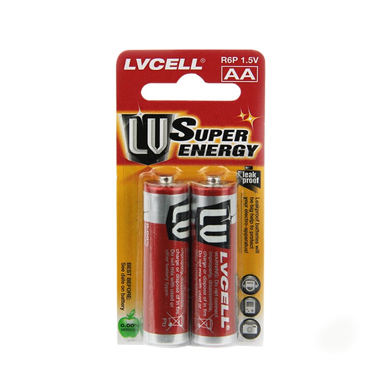 

10 штук, Батарейка AA R6P UM-3 1.5V 950 мАч 2 шт