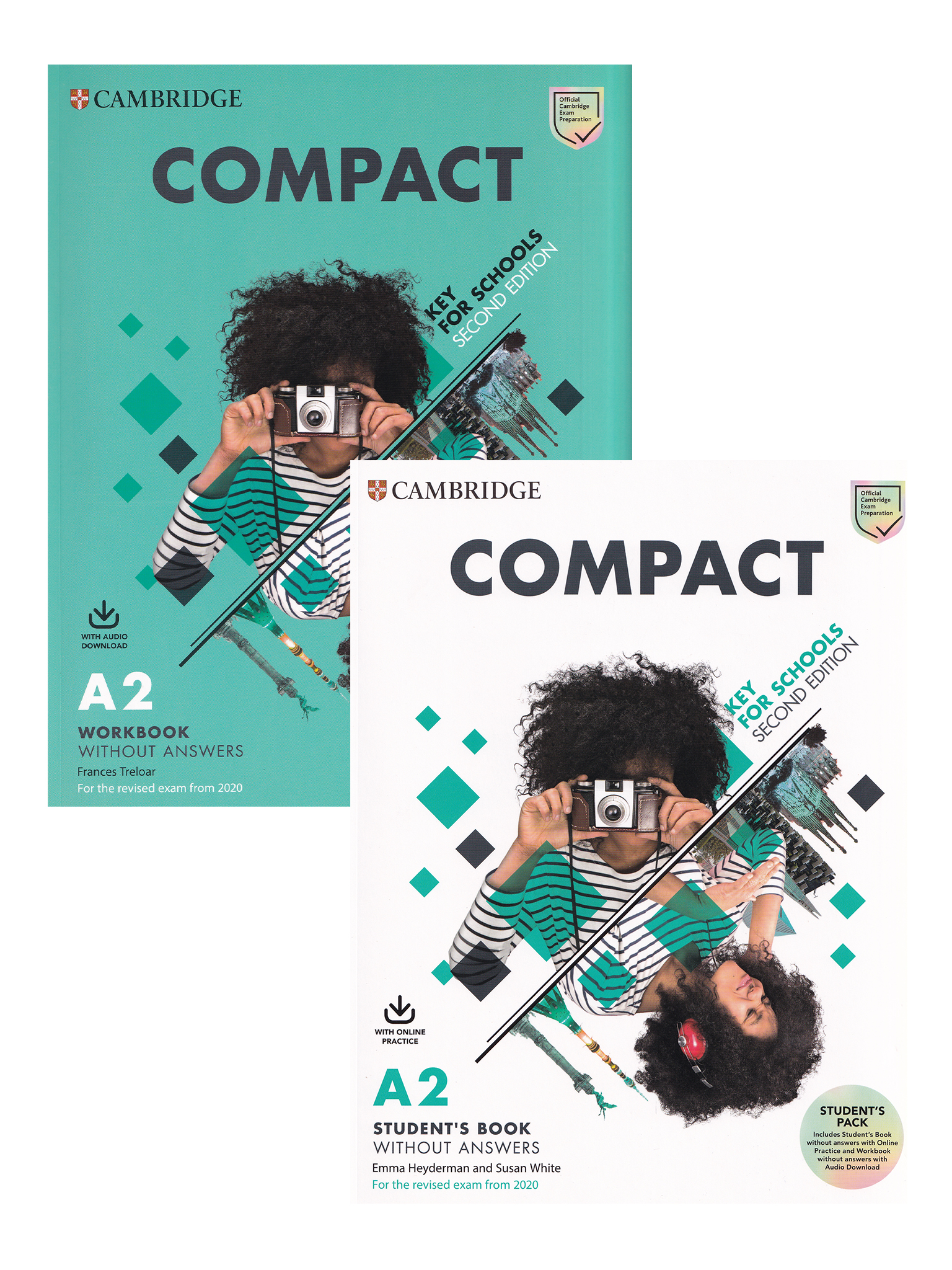 

Комплект книг Compact Key for Schools