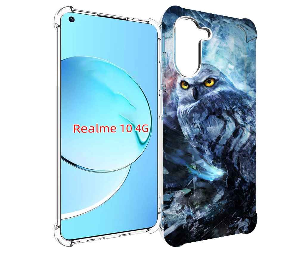 

Чехол MyPads замороженная-сова для Realme 10, Прозрачный, Tocco