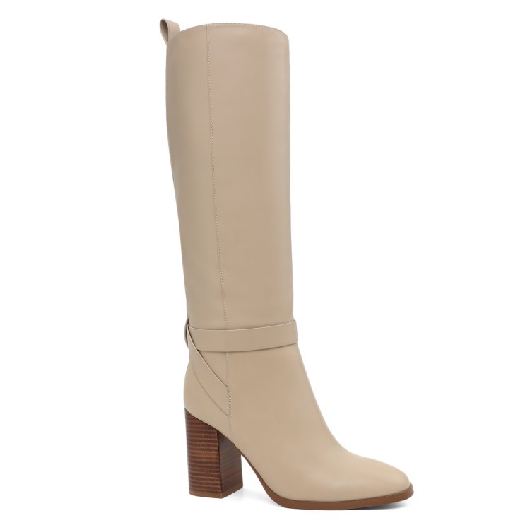 

Сапоги женские Tendance CLF579K-04 бежевые 39 EU, Бежевый, CLF579K-04