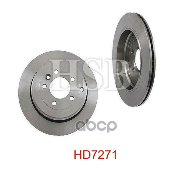 

HSB Диск тормозной задний LAND ROVER: DISCOVERY III 04-, RANGE ROVER SPORT 05- 1шт