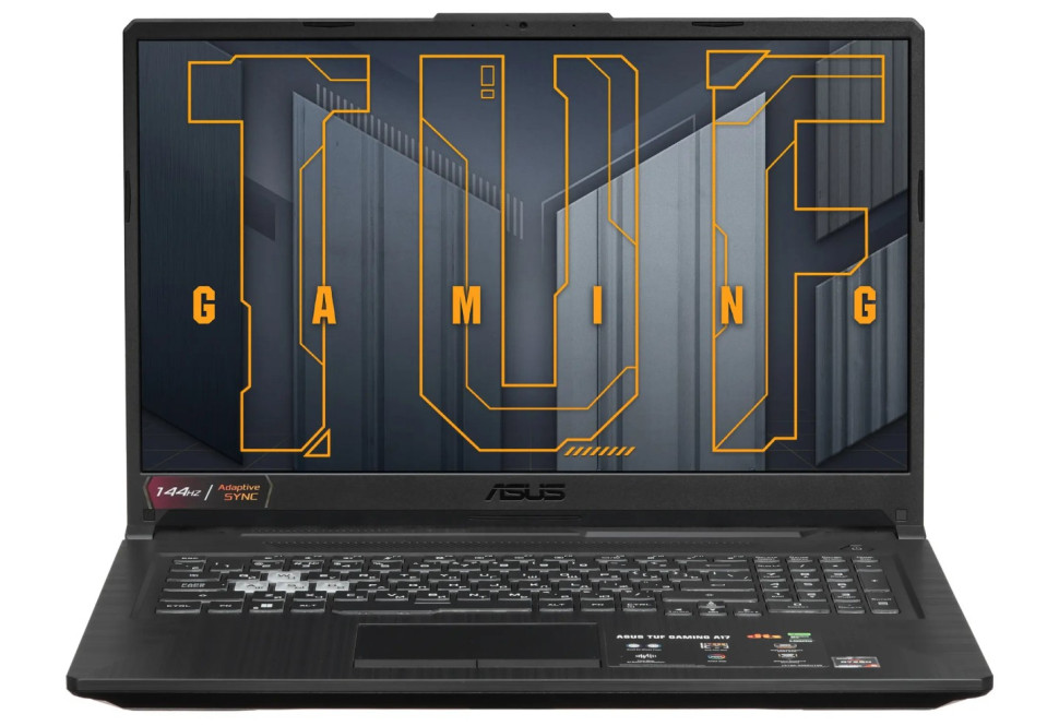 Ноутбук ASUS TUF Gaming A17 FA706NF-HX031 черный