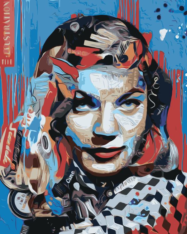 

Картина по номерам Живопись по Номерам «Pop Art Поп-арт 1», Pop Art Поп-арт 1