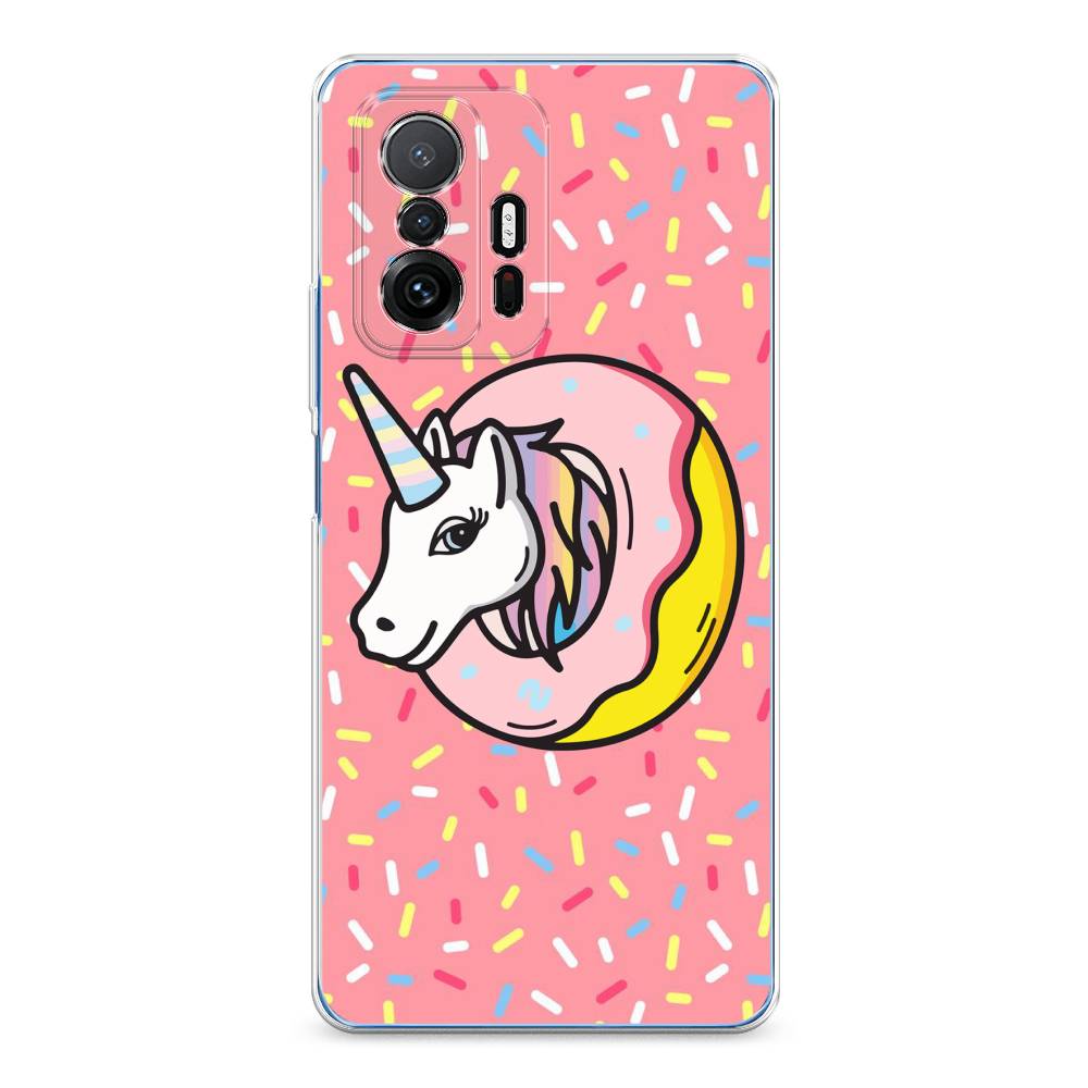 

Чехол Awog на Xiaomi Mi 11T/11T Pro "Единорог в пончике", Разноцветный, 313750-2