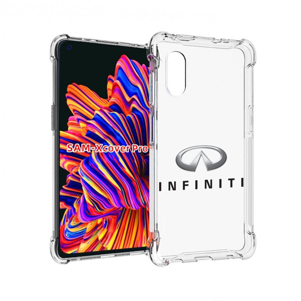 

Чехол MyPads Infiniti-3 мужской для Samsung Galaxy Xcover Pro 1, Прозрачный, Tocco