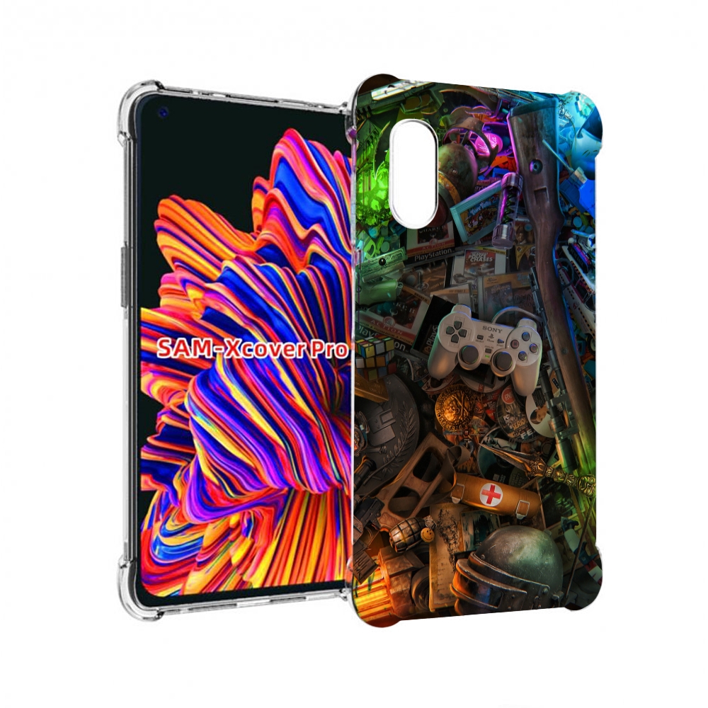 

Чехол MyPads JlaMBcPa6eM для Samsung Galaxy Xcover Pro 1, Прозрачный, Tocco
