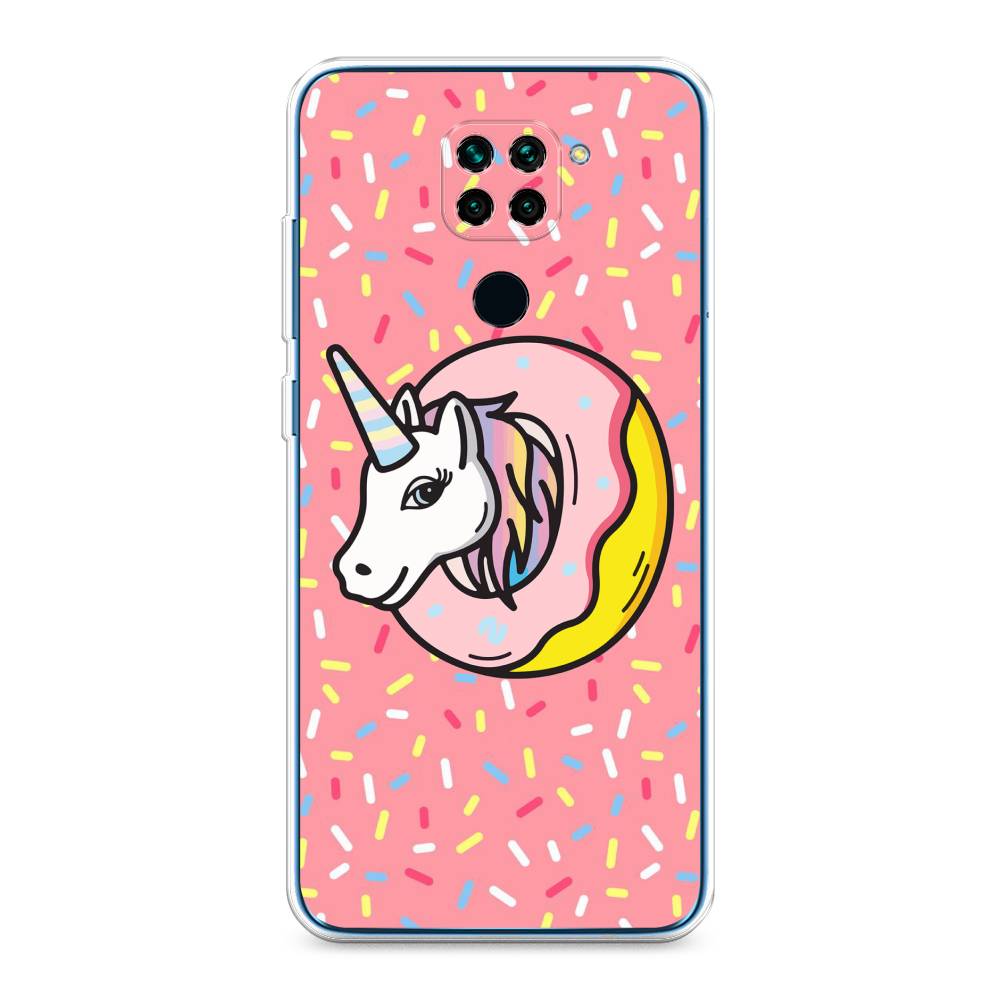 

Чехол Awog на Xiaomi Redmi 10X 4G/Note 9 "Единорог в пончике", Разноцветный, 38250-2