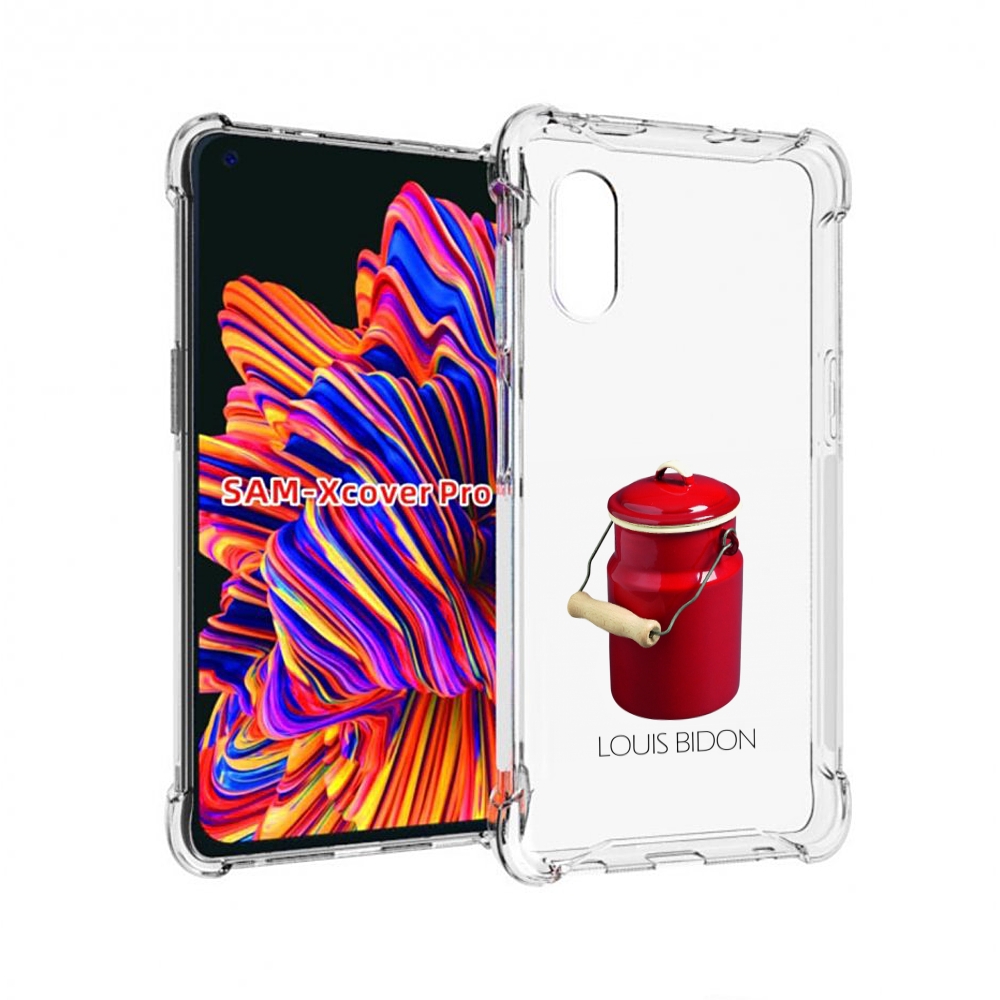 

Чехол MyPads Louis-bidon для Samsung Galaxy Xcover Pro 1, Прозрачный, Tocco