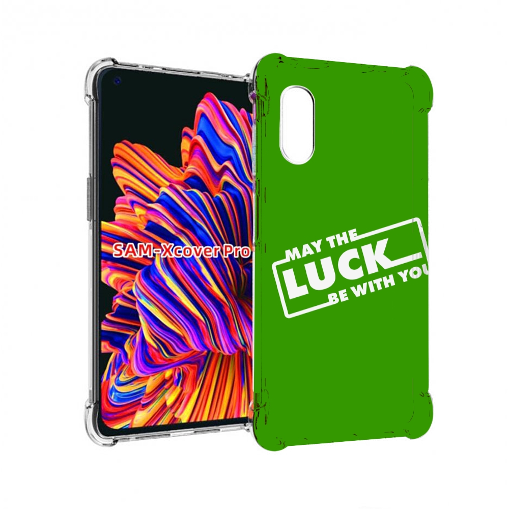 

Чехол MyPads Luck green для Samsung Galaxy Xcover Pro 1, Прозрачный, Tocco