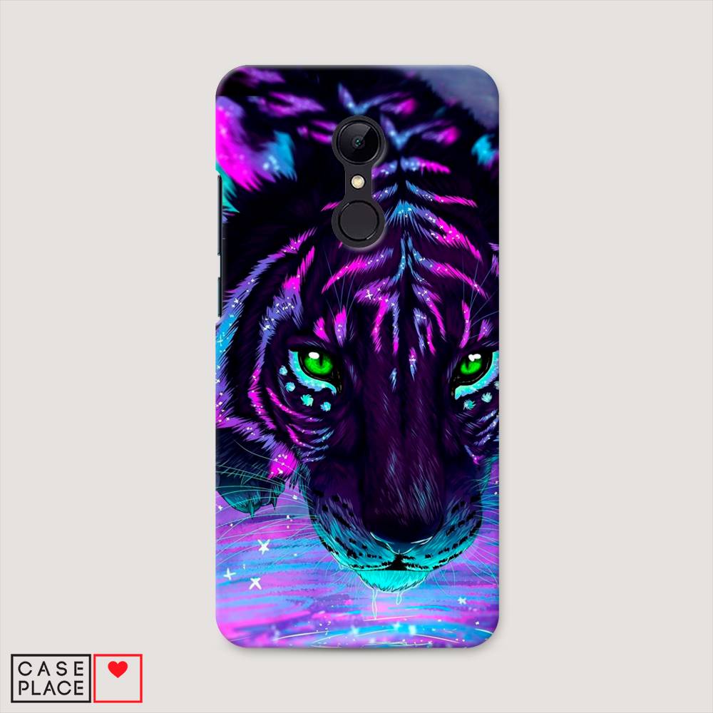 

Пластиковый чехол "Волшебный тигр" на Xiaomi Redmi 5, 33020-1