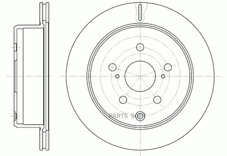 

G-BRAKE GR-02348 Диск тормозной вентилируемый G-brake GR-02348 1шт