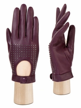 фото Перчатки женские eleganzza 01-00036916 бордовые, р. 7.5