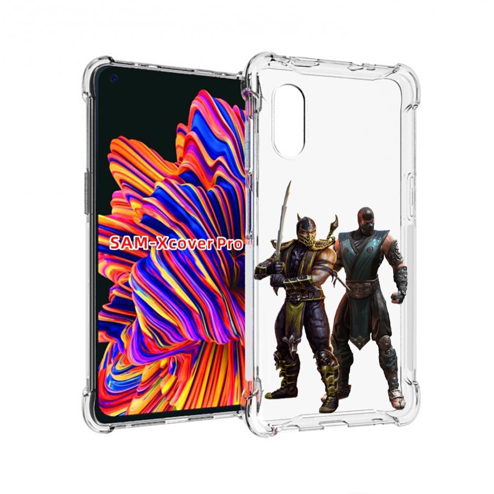 Чехол MyPads Mortal-Kombat-1 для Samsung Galaxy Xcover Pro 1