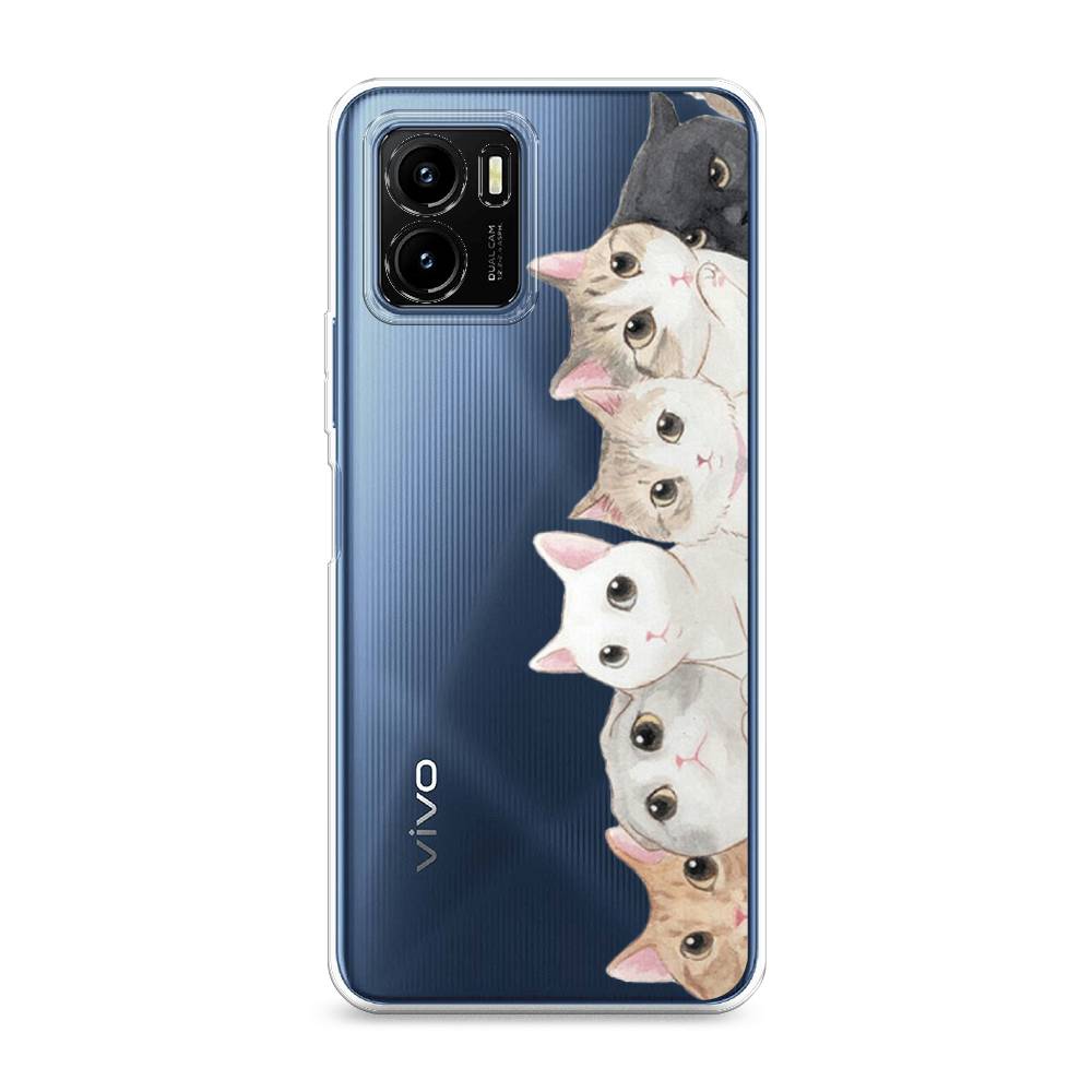 

Силиконовый чехол "Котики" на Vivo Y15s, Котики