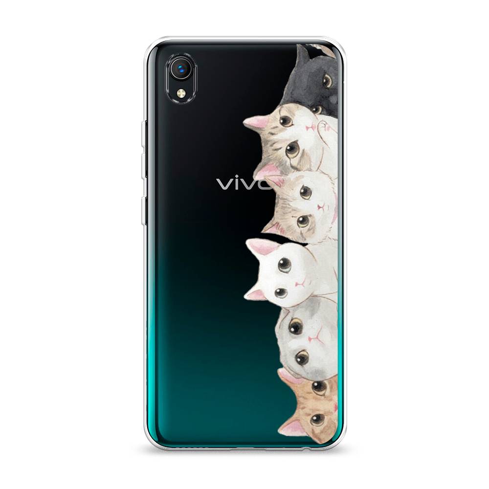 

Силиконовый чехол "Котики" на Vivo Y1s, Котики