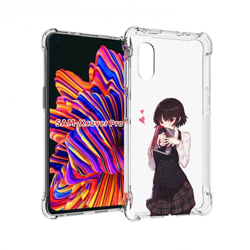 

Чехол MyPads Persona 5 - Makoto Niijima для Samsung Galaxy Xcover Pro 1, Прозрачный, Tocco