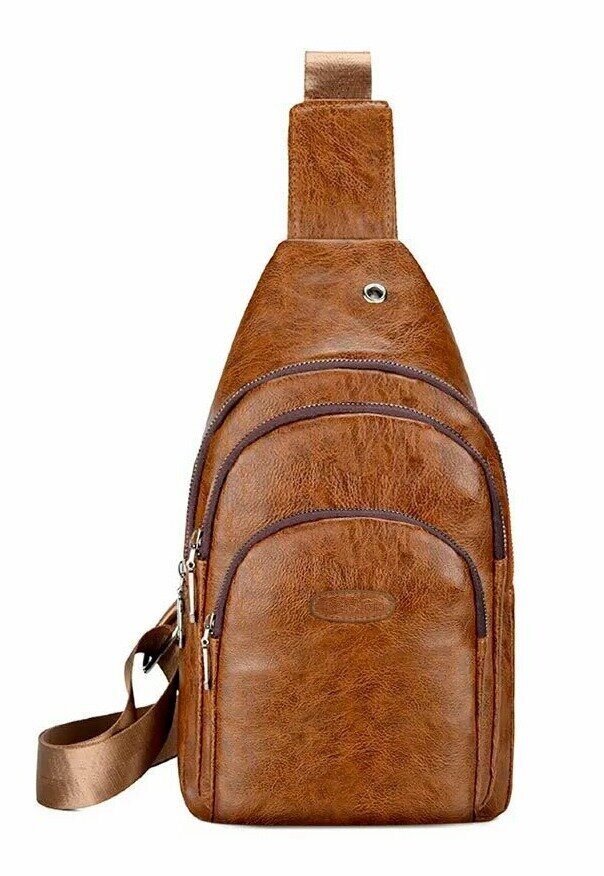 

Однолямочный рюкзак ROTEKORS 6021 brown, 00-00001551