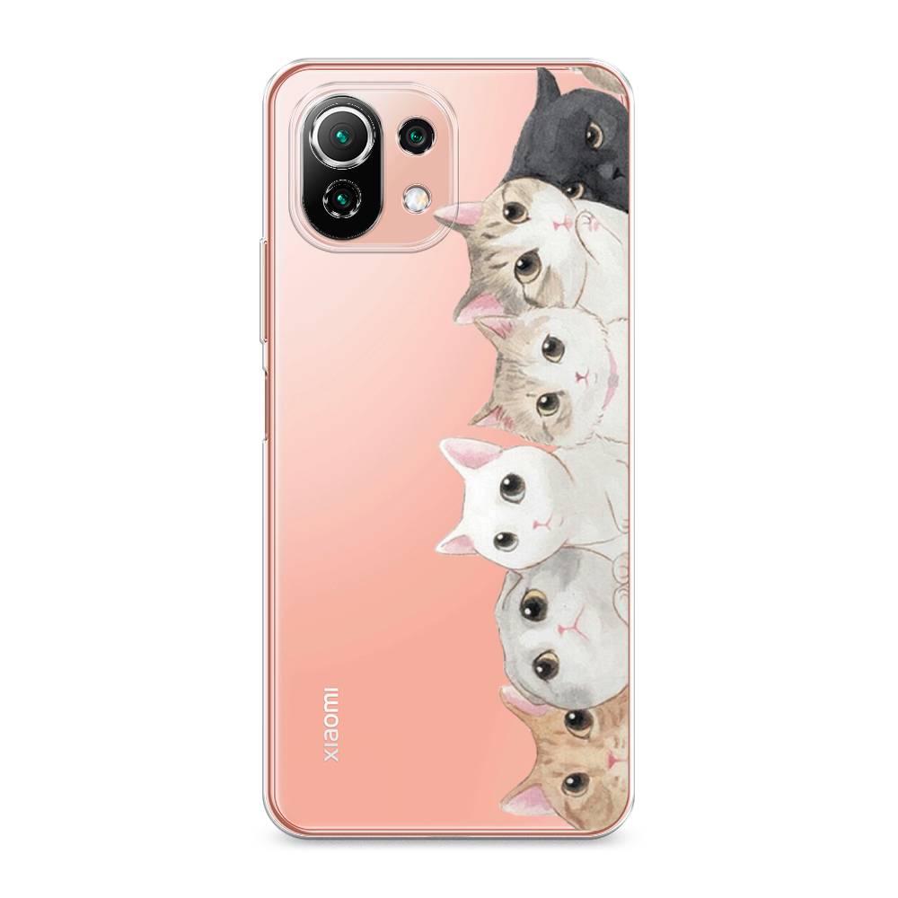 

Силиконовый чехол "Котики" на Xiaomi 11 Lite 5G NE, Котики