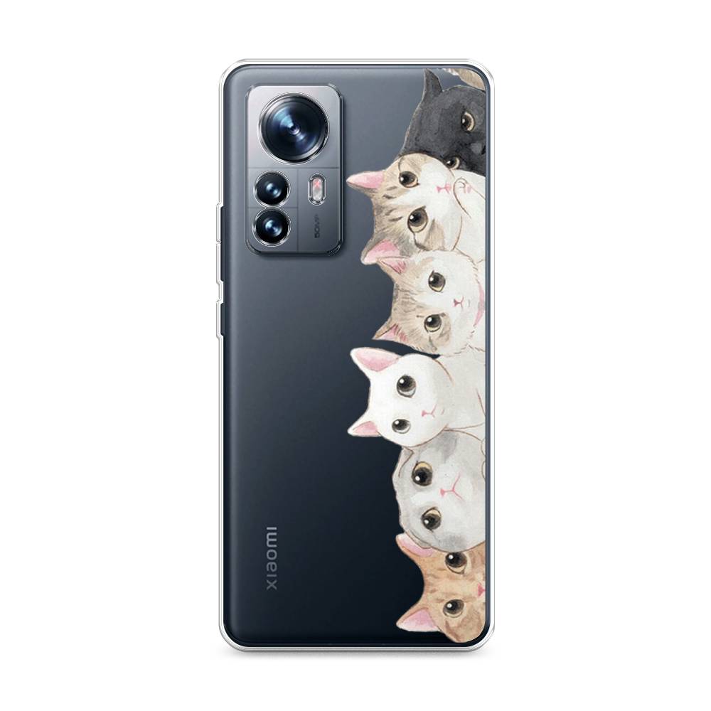

Силиконовый чехол "Котики" на Xiaomi 12, Котики