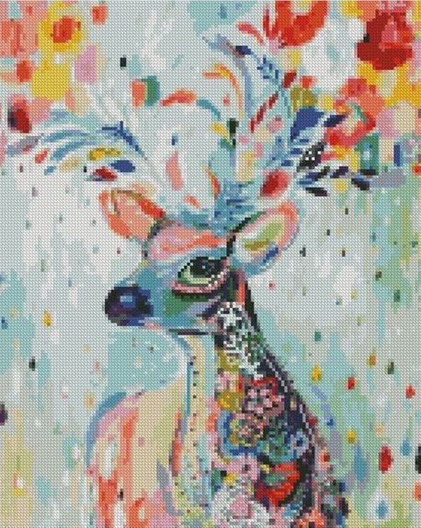 

Алмазная вышивка «Яркий олень»