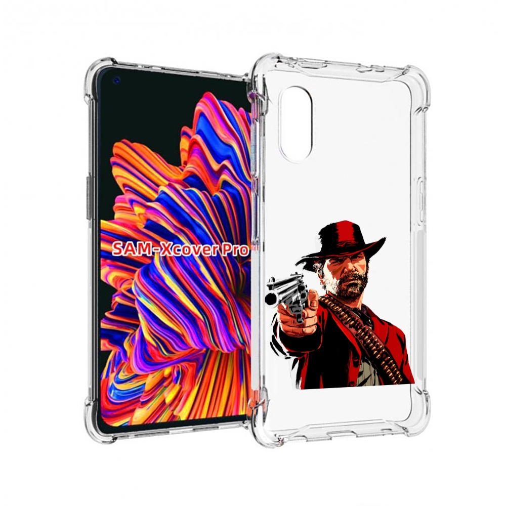 

Чехол MyPads Red-Dead-Redemption-2-РДР-2 для Samsung Galaxy Xcover Pro 1, Прозрачный, Tocco