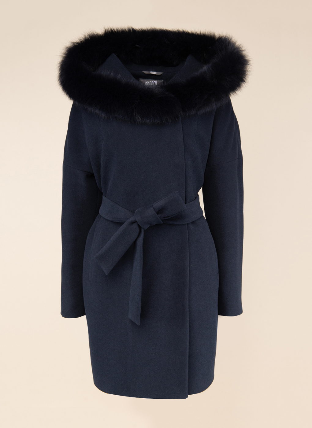 

Пальто женское Каляев 49553 синее 50 RU, 49553