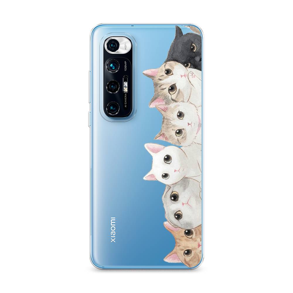 

Силиконовый чехол "Котики" на Xiaomi Mi 10S, Котики