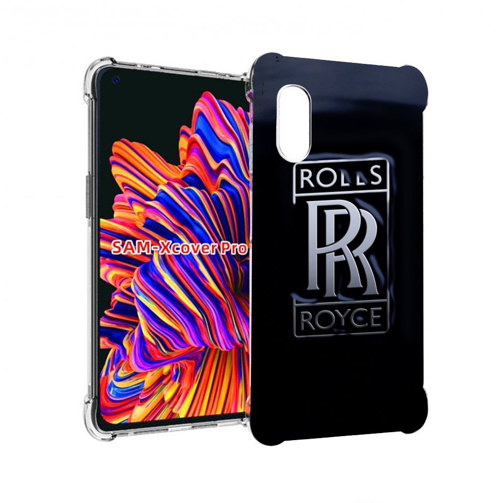 

Чехол MyPads Rolls Royce-3 мужской для Samsung Galaxy Xcover Pro 1, Прозрачный, Tocco