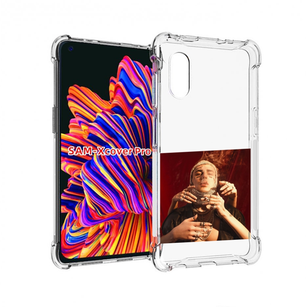 

Чехол MyPads Slime face для Samsung Galaxy Xcover Pro 1, Прозрачный, Tocco