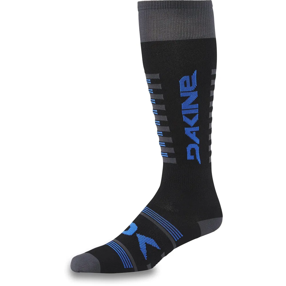 Носки Dakine MEN'S THINLINE MERINO SOCK BLACK-BLUE M-L