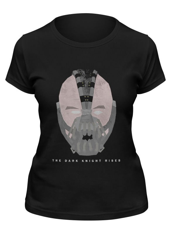 

Футболка женская Printio Dark knight rises черная XL, Черный, Dark knight rises