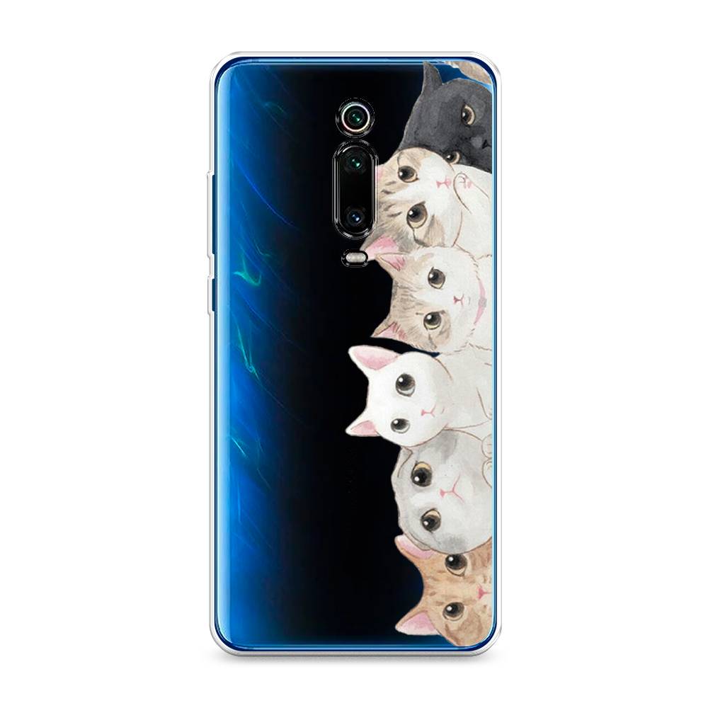

Силиконовый чехол "Котики" на Xiaomi Mi 9T Pro, Котики