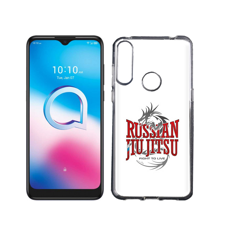 

Чехол MyPads Tocco для Alcatel 3L (2020) 5029Y джиу джитсу (PT159035.666.321), Tocco
