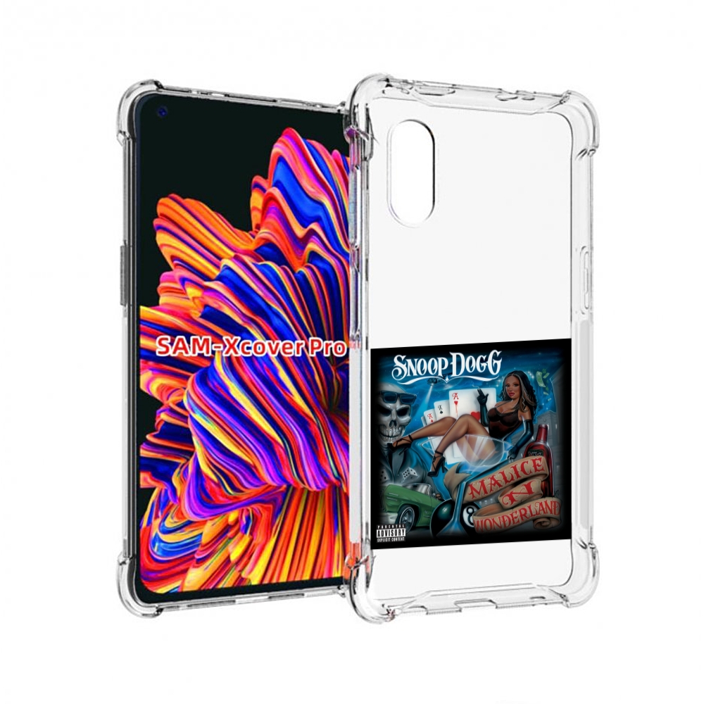 

Чехол MyPads Snoop Dogg MALICE N WONDERLAND для Samsung Galaxy Xcover Pro 1, Прозрачный, Tocco
