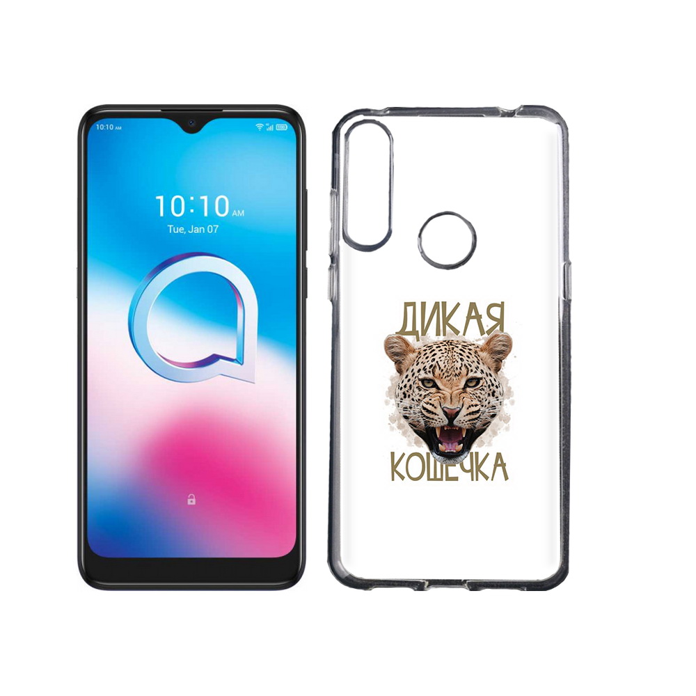 

Чехол MyPads Tocco для Alcatel 3L (2020) 5029Y дикая кошечка (PT159035.666.324), Tocco