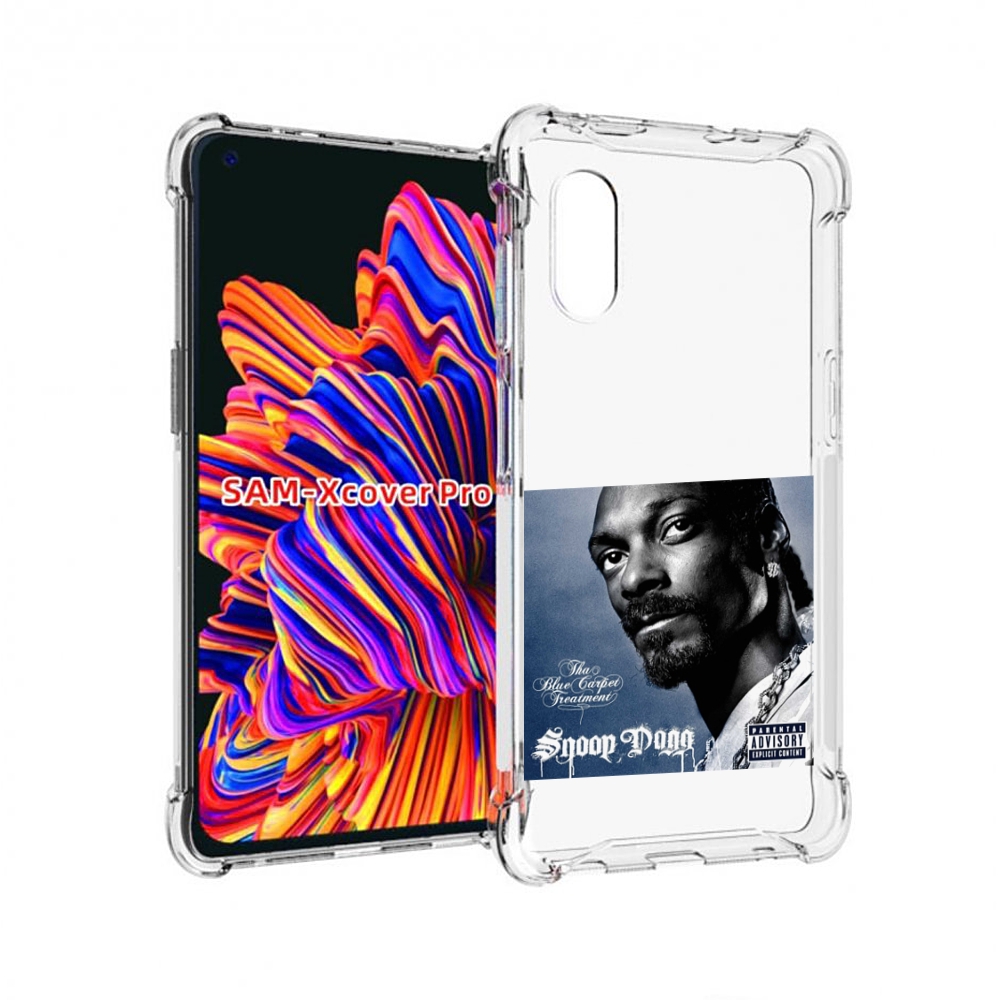 

Чехол MyPads Snoop Dogg THA BLUE CARPET TREATMENT для Samsung Galaxy Xcover Pro 1, Прозрачный, Tocco