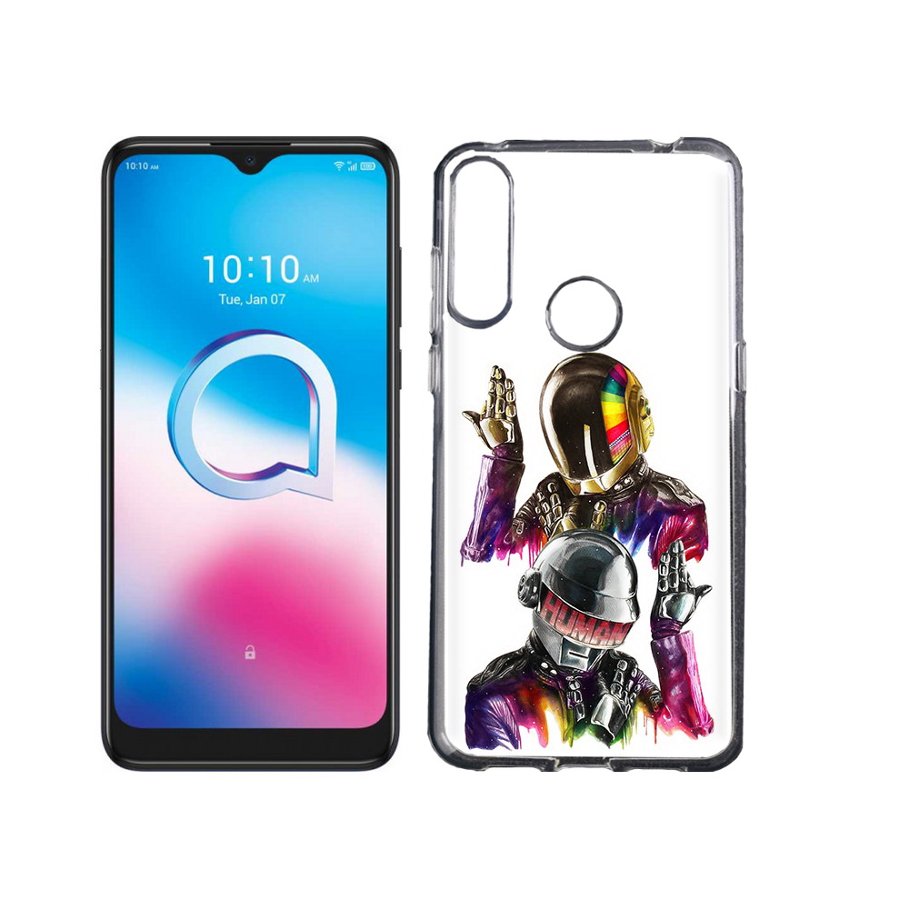 

Чехол MyPads Tocco для Alcatel 3L (2020) 5029Y диско космонавты (PT159035.666.329), Tocco