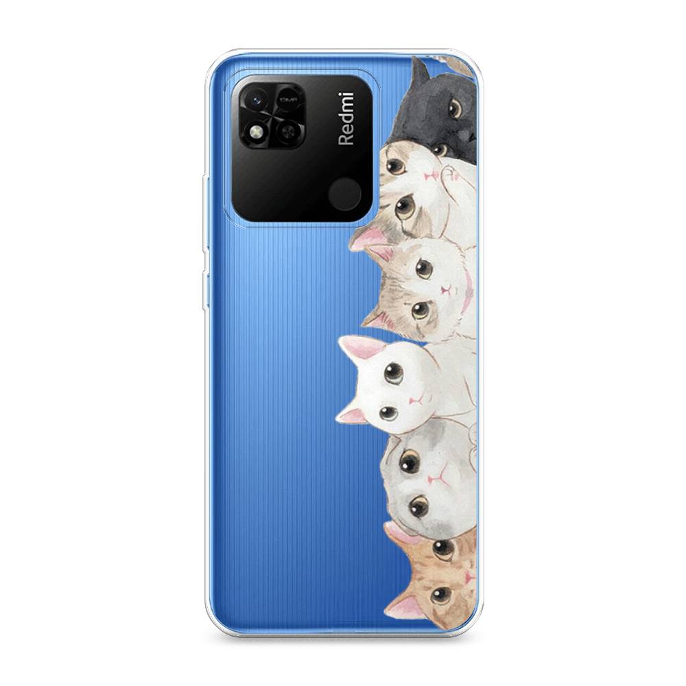 

Силиконовый чехол "Котики" на Xiaomi Redmi 10A, Котики