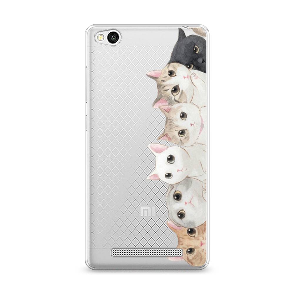 

Силиконовый чехол "Котики" на Xiaomi Redmi 3, Котики