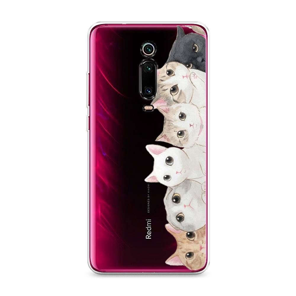 

Силиконовый чехол "Котики" на Xiaomi Redmi K20 Pro, Котики