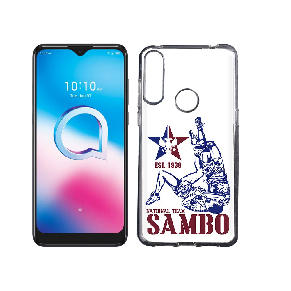 

Чехол MyPads Tocco для Alcatel 3L (2020) 5029Y единоборства самбо (PT159035.666.344), Tocco