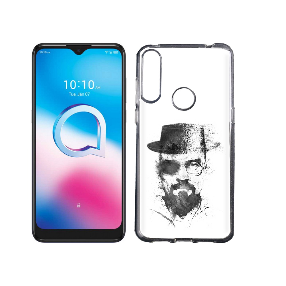 

Чехол MyPads Tocco для Alcatel 3L (2020) 5029Y загадочный человек (PT159035.666.347), Tocco