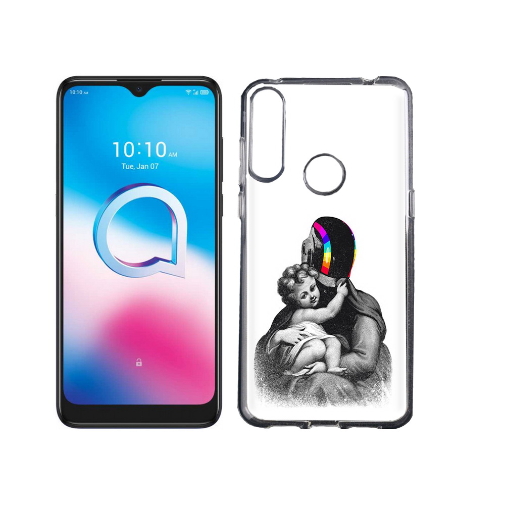 

Чехол MyPads Tocco для Alcatel 3L (2020) 5029Y защитник в шлеме (PT159035.666.350), Tocco