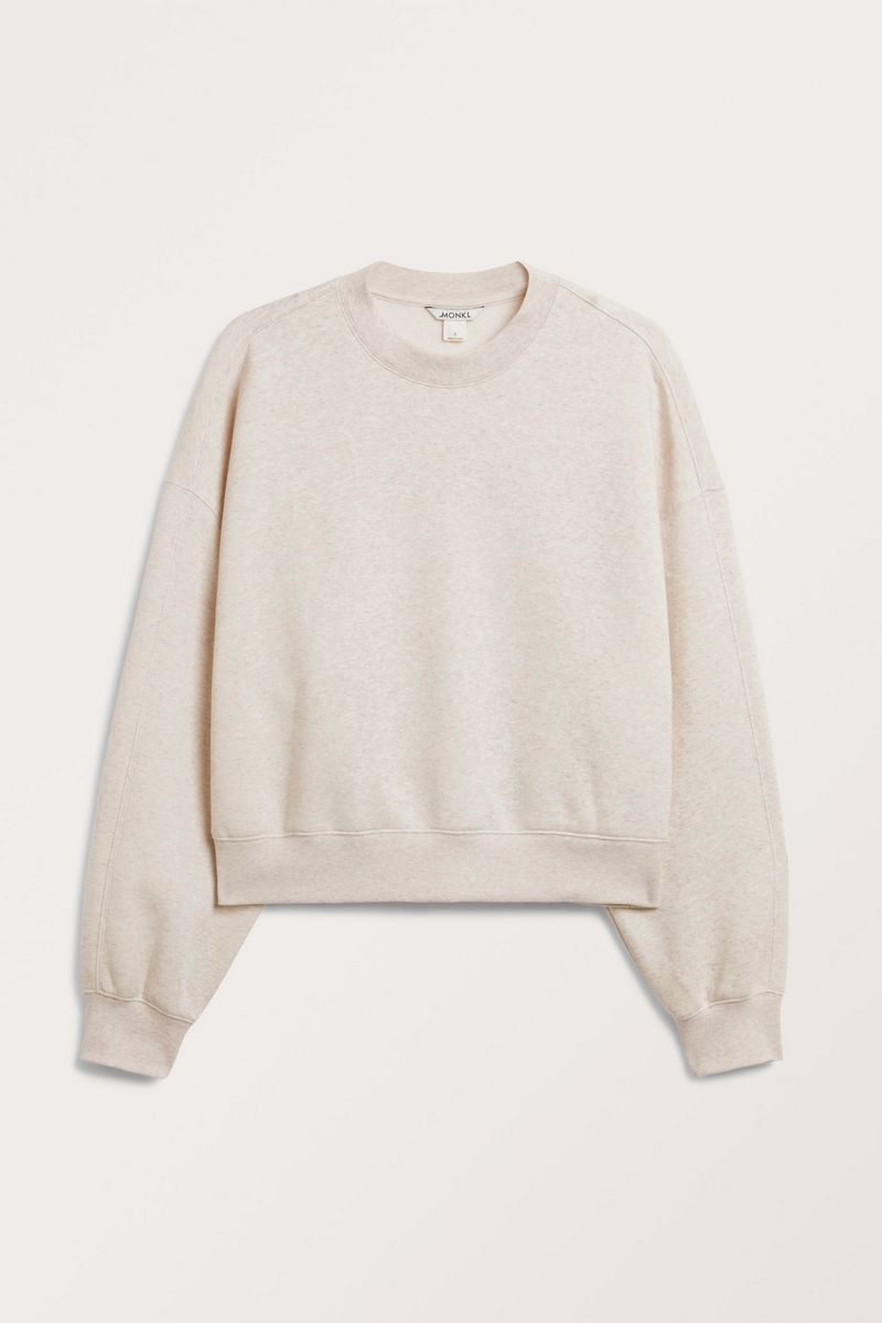 

Свитшот женский Monki 1136241 бежевый S, 1136241