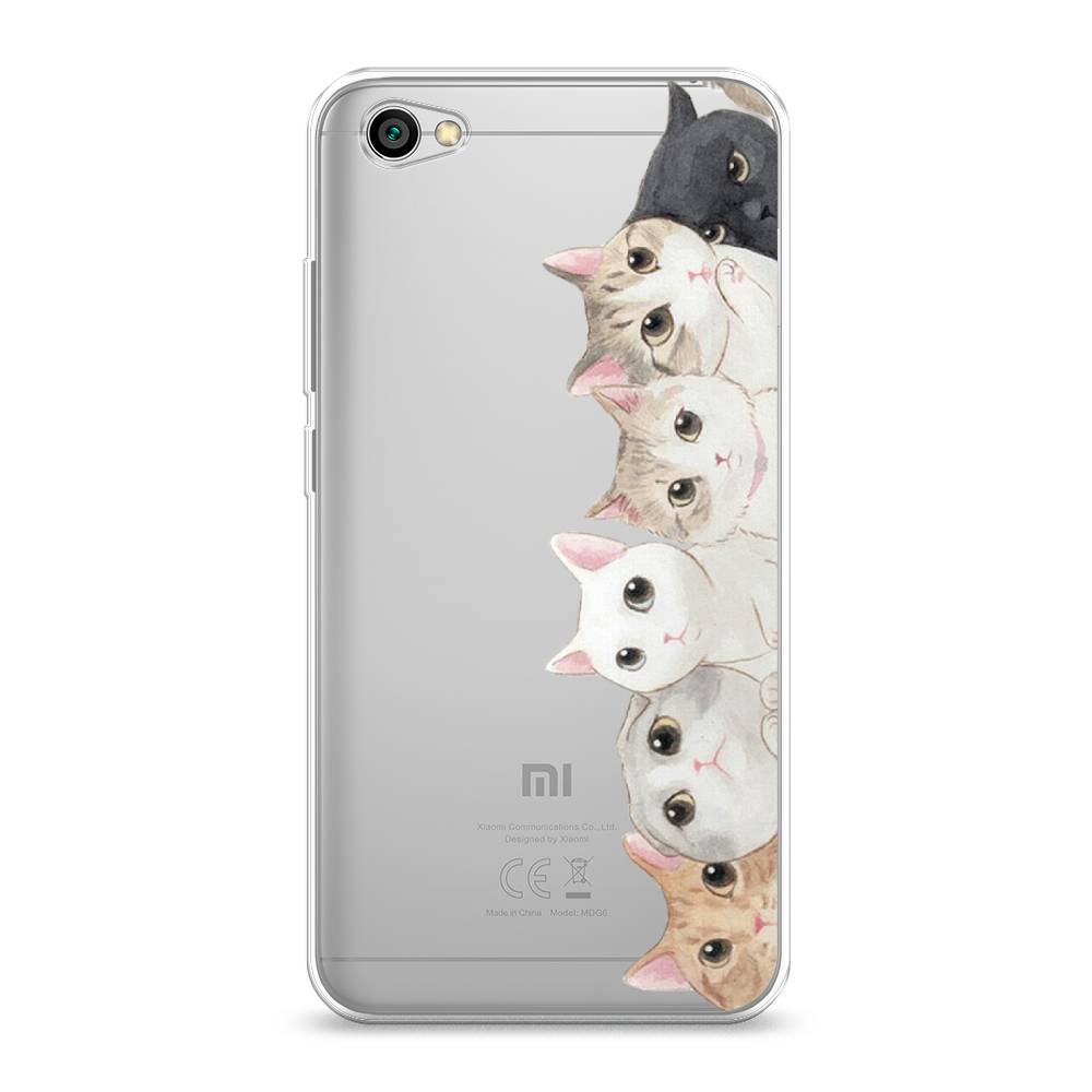 

Силиконовый чехол "Котики" на Xiaomi Redmi Note 5A, Котики