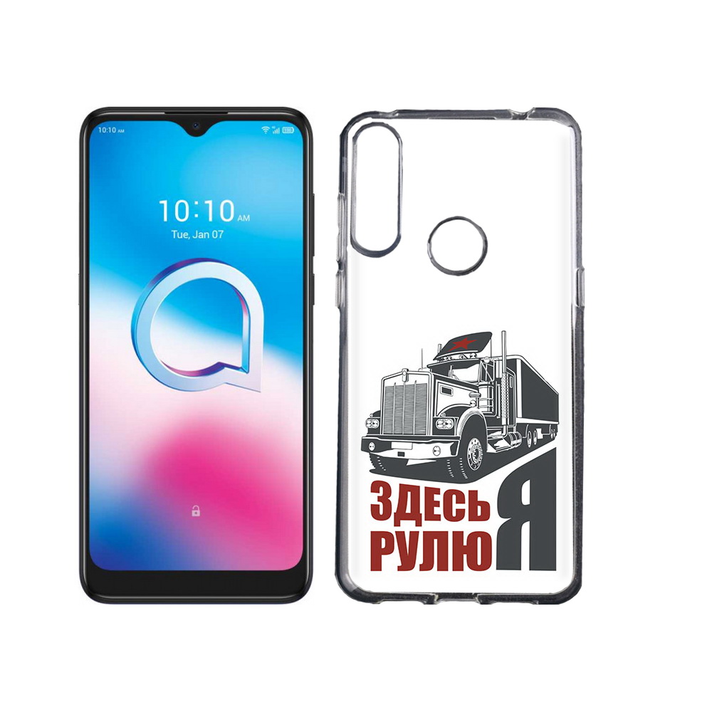 

Чехол MyPads Tocco для Alcatel 3L (2020) 5029Y здесь я рулю (PT159035.666.355), Tocco