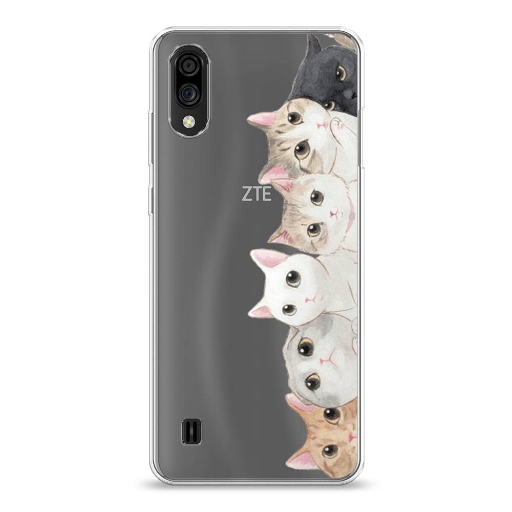

Силиконовый чехол "Котики" на ZTE Blade A5 (2020), Котики