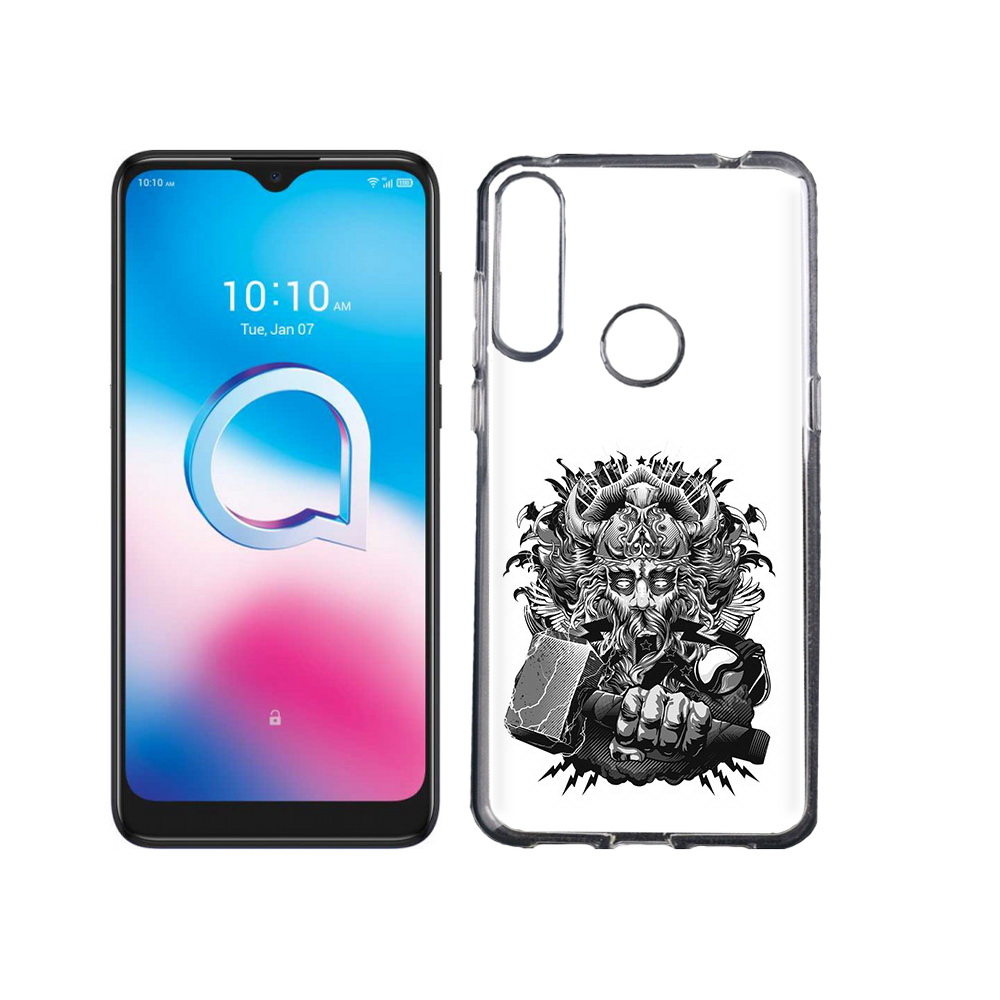 

Чехол MyPads Tocco для Alcatel 3L (2020) 5029Y злой тор (PT159035.666.363), Tocco
